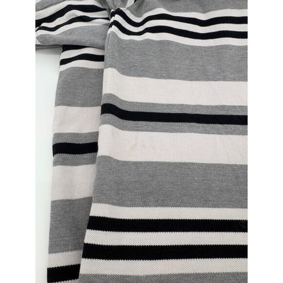 Vintage Bugle Boy Grey and White Polo in Excellent Condition - Size XL - Picture 4 of 6